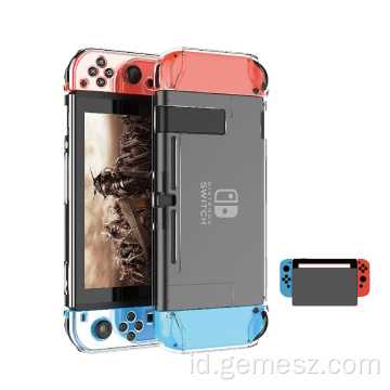 Casing Pelindung Transparan Kristal Keras untuk Nintendo Switch